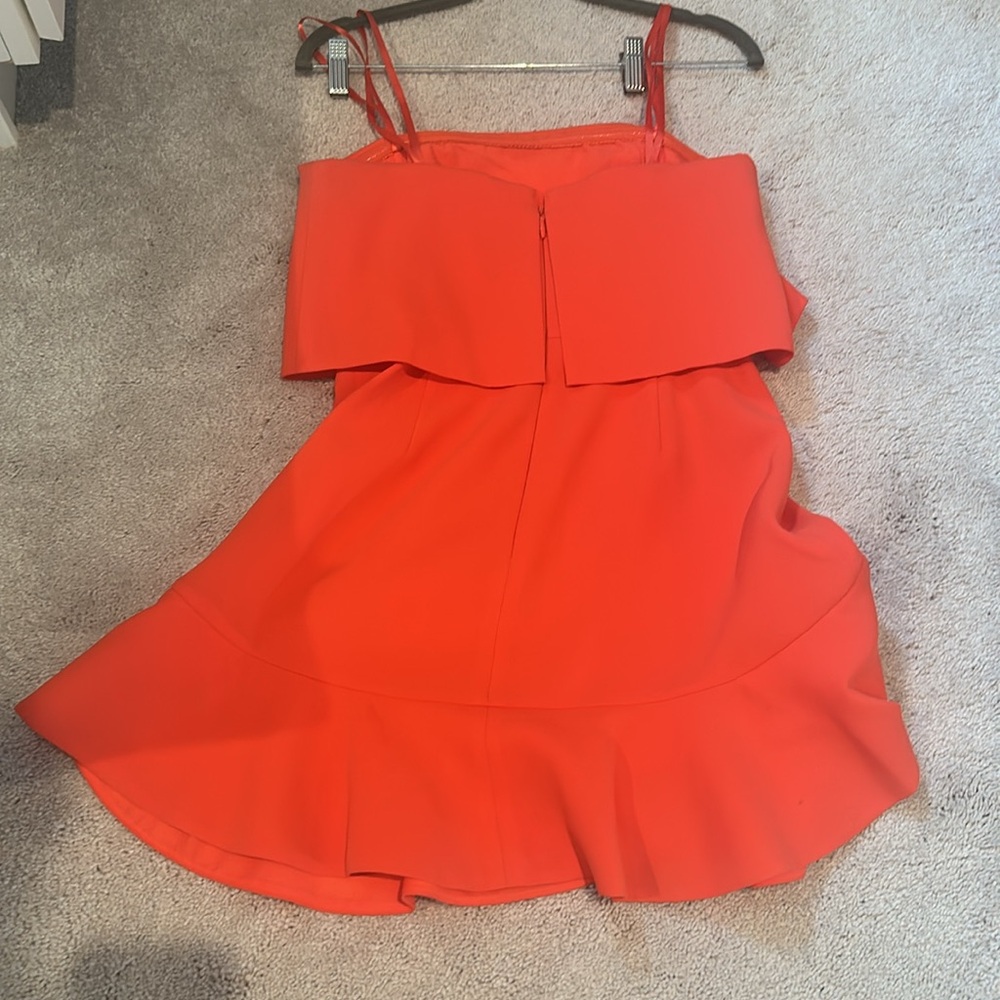 Strapless BCBG coral dress - Picture 2 of 2